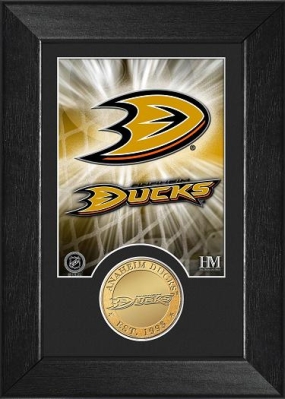 Anaheim Ducks Bronze Coin Team Mini Mint