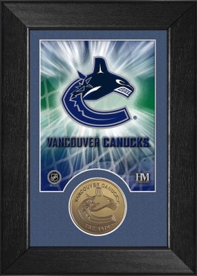Vancouver Canucks Bronze Coin Team Mini Mint