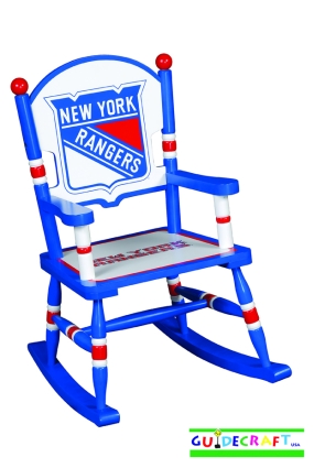 New York Rangers Kid's Rocking Chair