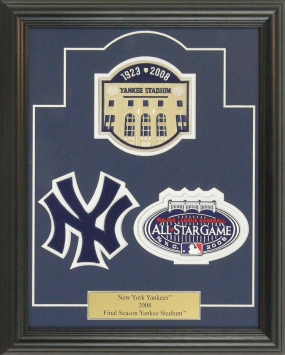 Yankee Stadium Final Season Authentic Patch Collection