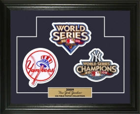 NEW YORK YANKEES '09 WORLD SERIES AUTHENTIC PATCH COLLECTION