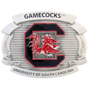 College Oversized Belt Buckle - S. Carolina Gamecocks