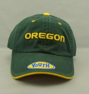 Oregon Ducks Youth Crew Adjustable Hat