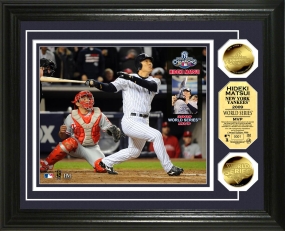 New York Yankees 2009 World Series MVP 24KT Gold Coin Photo Mint