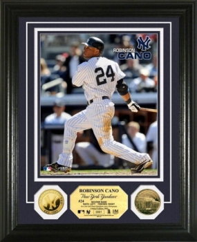 Robinson Cano 24KT Gold Coin Photo Mint
