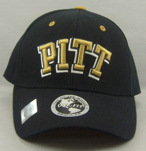 Pittsburgh Panthers Black One Fit Hat