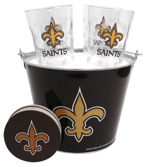 New Orleans Saints Gift Bucket Set