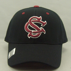 South Carolina Gamecocks Black One Fit Hat