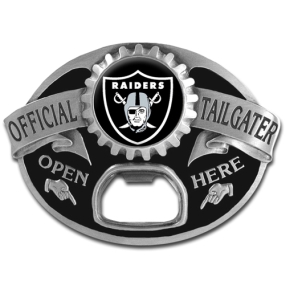 NFL Tailgater Buckle - Oakland Raiders
