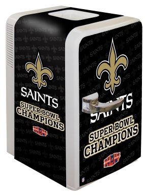 New Orleans Saints Superbowl Champions Portable Party Refrigerator