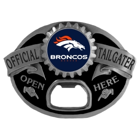 Denver Broncos Bottle Opener Belt Buckle