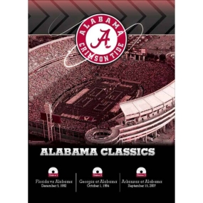 Alabama SEC Classics 3-DVD Set