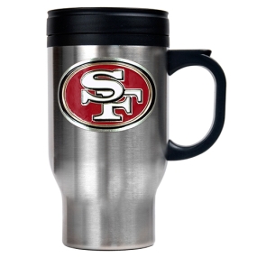 San Francisco 49ers 16oz Stainless Steel Travel Mug
