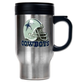 Dallas Cowboys 16oz Stainless Steel Travel Mug