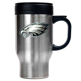 Philadelphia Eagles 16oz Stainless Steel Travel Mug