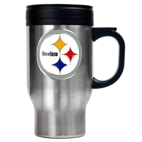 Pittsburgh Steelers 16oz Stainless Steel Travel Mug