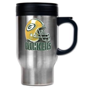 Green Bay Packers 16oz Stainless Steel Travel Mug