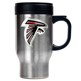 Atlanta Falcons 16oz Stainless Steel Travel Mug