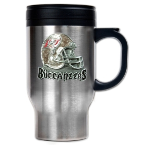 Tampa Bay Buccaneers 16oz Stainless Steel Travel Mug