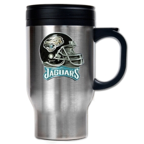 Jacksonville Jaguars 16oz Stainless Steel Travel Mug
