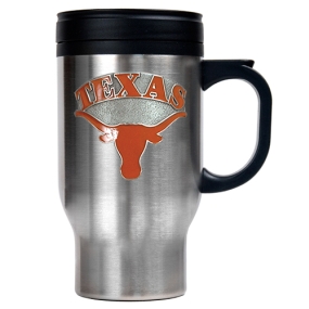 Texas Longhorns 16oz Stainless Steel Travel Mug