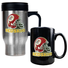 Washington Redskins Travel Mug & Ceramic Mug set