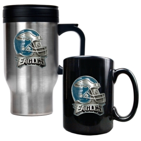Philadelphia Eagles Travel Mug & Ceramic Mug set
