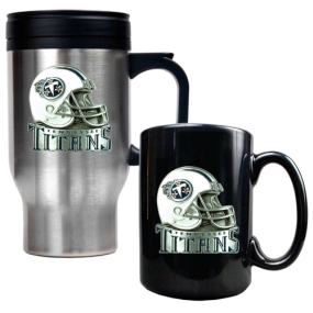 Tennessee Titans Travel Mug & Ceramic Mug set