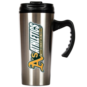 Oakland A's 16oz Stainless Steel Travel Mug