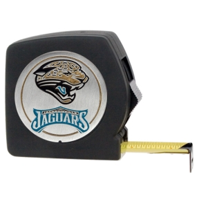 Jacksonville Jaguars 25' Black Tape Measure