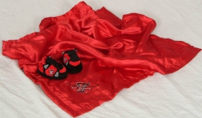 Texas Tech Red Raiders Baby Blanket and Slippers