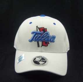 Tulsa Hurricane White One Fit Hat