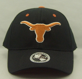Texas Longhorns Black One Fit Hat
