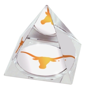 Texas Longhorns Crystal Pyramid