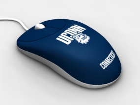 Connecticut Huskies Optical Computer Mouse