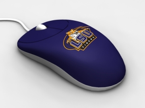LSU Tigers Optical Computer Mouse
