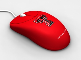 Texas Tech Red Raiders Optical Computer Mouse