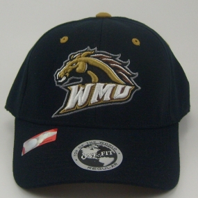 Western Michigan Broncos Black One Fit Hat