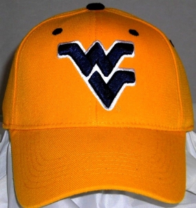 West Virginia Mountaineers Team Color One Fit Hat