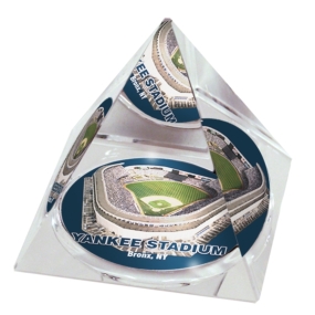 New York Yankees Crystal Pyramid