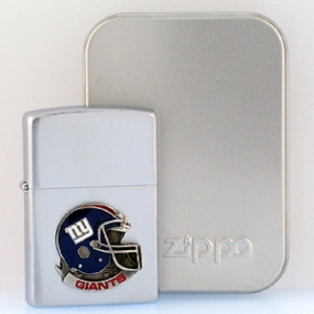 NFL Zippo Lighter - Giants Helmet