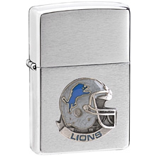 NFL Zippo Lighter - Lions Helmet