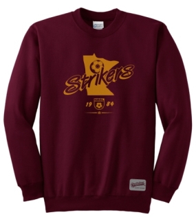 Minnesota Strikers Youth Crew Sweatshirt