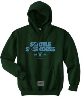 unknown Seattle Sounders 1974 Youth Hooded Sweatshirt