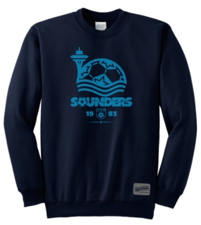 unknown Seattle Sounders 1983 Youth Crew Sweatshirt