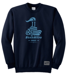 unknown St. Louis Steamers Crew Sweatshirt