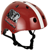 Alabama Crimson Tide (with logo) Multi-Sport Bike Helmet