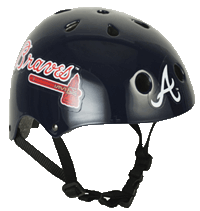 Atlanta Braves Multi-Sport Bike Helmet