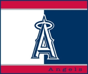 Anaheim Angels All Star Fleece Blanket/Throw
