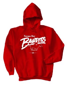 unknown Tampa Bay Bandits Logo Hoody